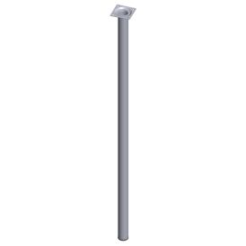 Borðfótur Ø30x700 mm Element-System króm