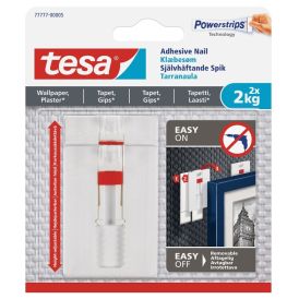 Veggfesting á gips stillanleg límd Tesa 2kg 2stk