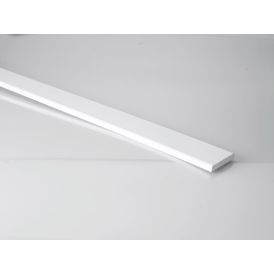 Vegglisti 55x9,5x2500 mm Primo hvítur