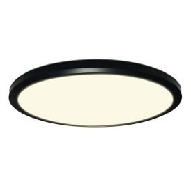 Kúpull 3 þrepa dimmer LED 18W Ultra light Halo Ø30cm IP54 svart