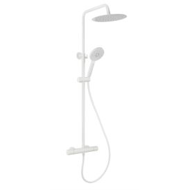 Sturtusett Dueodde Ø25 cm matt hvítt 118 cm Skärgård