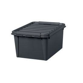 Plastkassi með loki 32L SmartStore Recylced 31 grár