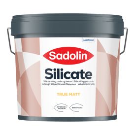 Sílikat málning 5L hvít Sadolin