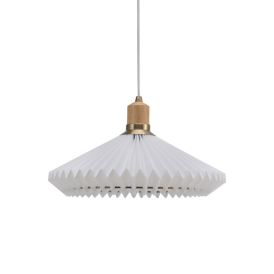 Loftljós E27 Paris Ø40 cm hvítt
