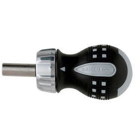 Bitaskrúfjárn 1/4" lítið með skralli Bahco