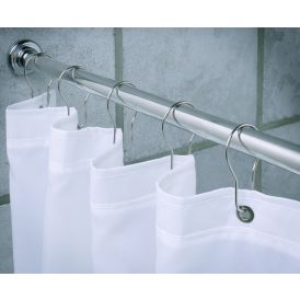 Krókar fyrir sturtuhengi 12stk Debel málmur
