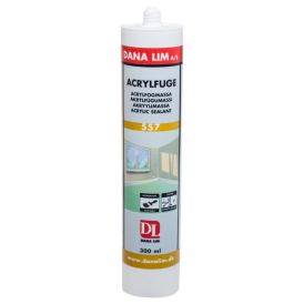 Akrýlkítti 300ml Dana Lim 557 hvítt