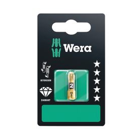 Skrúfbiti PZ2 1/4" 25 mm Wera 851/1 BDC