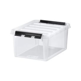 Plastkassi með loki 8L SmartStore Classic 10 glær 