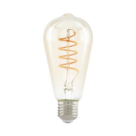 Skrautpera LED E27 innbyggður dimmer 4W Ø64 mm