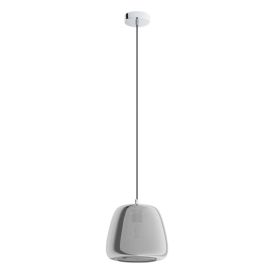 Hangandi ljós E27 Alvarino Ø28cm reyklitað