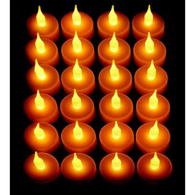 Sprittkerti LED 24 stk hlýtt ljós