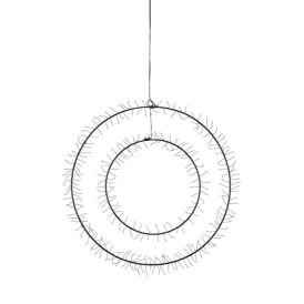 Jólakrans hangandi Ø50 cm 300 LED