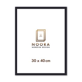 Myndarammi 30x40 cm Noora fura svartur
