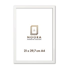 Myndarammi 21x29,7cm Noora fura hvítur