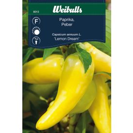 Grænmetisfræ papríka Lemon Dream Wibulls