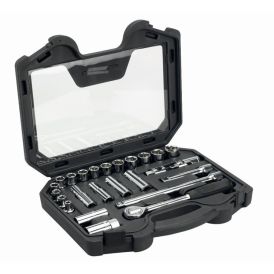 Topplyklasett 1/2" Winsent WBL 25stk 