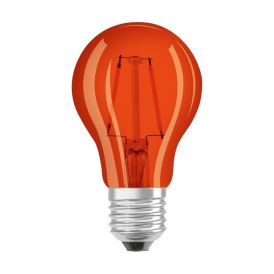 Skrautpera LED E27 appelsínugul