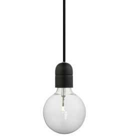 Skrautpera með perustæði E27 40W Halo Design málmur/svart