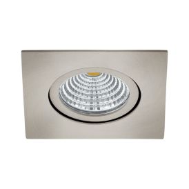 Innfeldur kastari LED Saliveto 6W 8,8cm nikkel