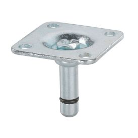 Plata fyrir snúningshjól 29x29 mm Dörner & Helmer 2 stk