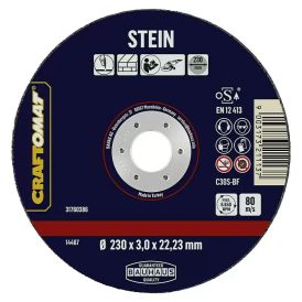 Skurðarskífa 230mm Craftomat steinn