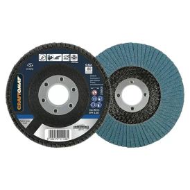 Slípiskífa K80/115mm Craftomat ryðfrítt stál