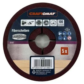 Sandpappírsskífa K100/115mm Craftomat 5stk