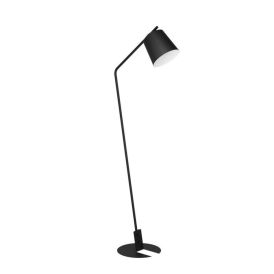 Gólflampi E27 Oneda 160,5cm svartur