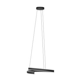Hangandi ljós LED 5300lm Ø60cm Andabia-z svart