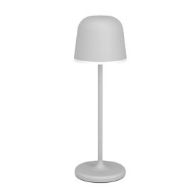 Borðlampi LED USB Mannera grátt