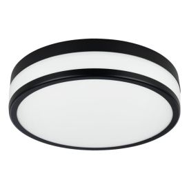 Kúpull LED Palermo Ø30cm svartur