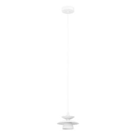 Hangandi ljós E14 Albares Ø19,5 cm hvítt