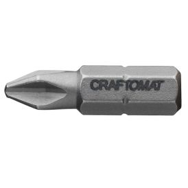 Skrúfbitar PH3 1/4" 25 mm 3 stk Craftomat