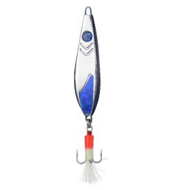 Spúnn 90g Fladen Fishing silfur/blár