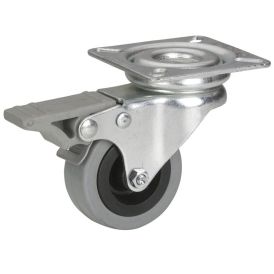 Snúningshjól með bremsu 50x20 mm Stabilit 45 kg