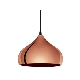 Hangandi ljós E27 Hapton kopar