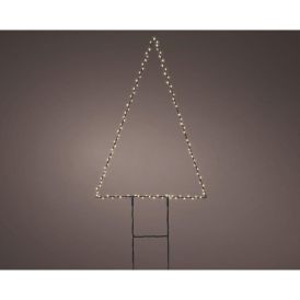 Jólatré LED 47cm Lumineo málmur