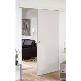 Rennihurðarhlíf og braut Swedoor fyrir allt að 91cm hurð