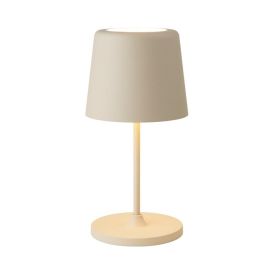 Borðlampi LED Halo Design Lumen 2,7W IP44 krem