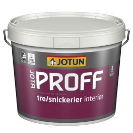 Innimálning Jotaproff tré 40 hvítur grunnur 2,7L Jotun