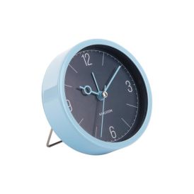 Vekjaraklukka Monocle Ø9,2cm blá