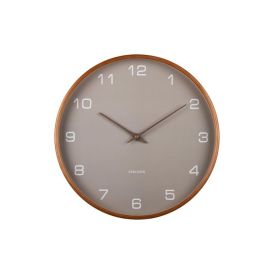 Veggklukka Acento Ø40cm grá