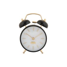 Vekjaraklukka Pearl Glow Ø8cm svört