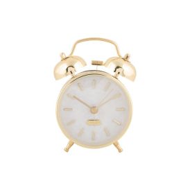 Vekjaraklukka Pearl Glow Ø8cm gyllt