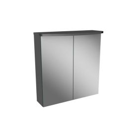 Speglaskápur LED Stella Camargue 60x70x15,5mm grár