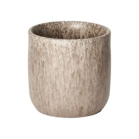 Blómapottur Nuna Ø16cm grábrúnn Lauvring