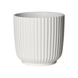 Blómapottur Olivia Ø14cm hvítur Lauvring