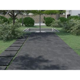 Flísar úti 60x60cm Concrete Black 20mm 0,72m²