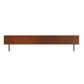 Beðkantur með jarðfestingu hrájárn 105cm Garden Life